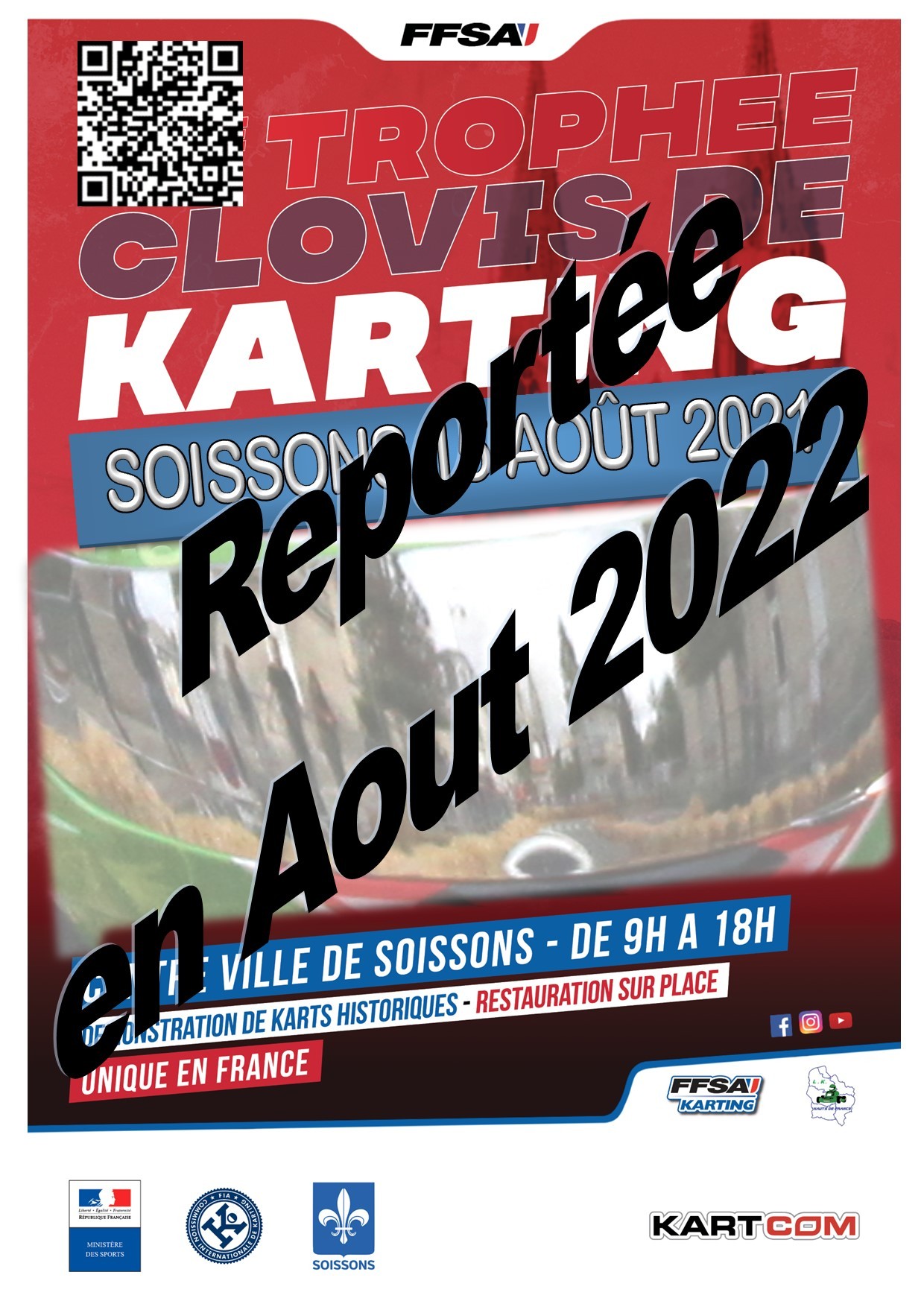 Affiche report 2021 en 2022